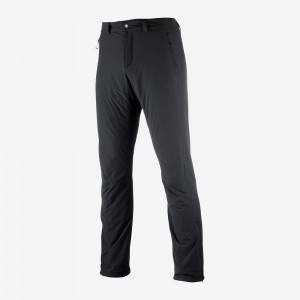 Men's Salomon Nova M Pants Black | VDUI-83560