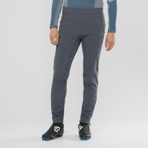 Men's Salomon Rs Warm Softshell M Pants Gray | RJBP-09582