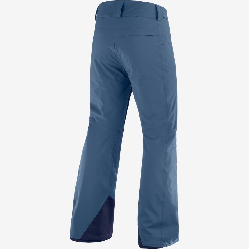 Men's Salomon Brilliant Pants Navy | HVUM-97841