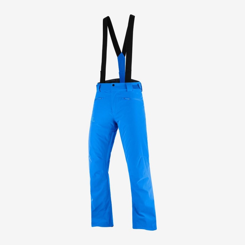 Men's Salomon Edge Pants Blue | SJHQ-27638