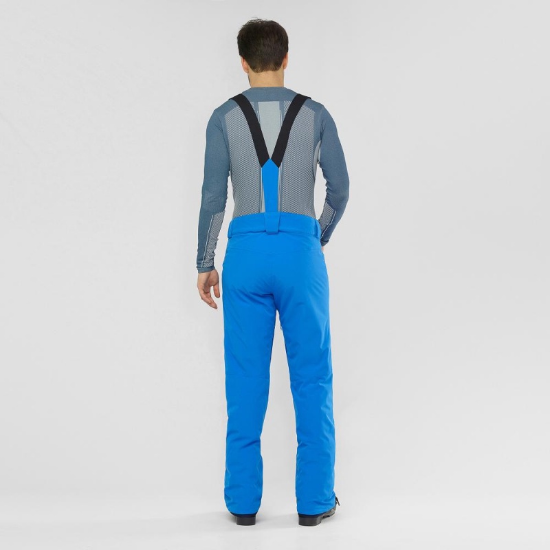 Men's Salomon Edge Pants Blue | SJHQ-27638