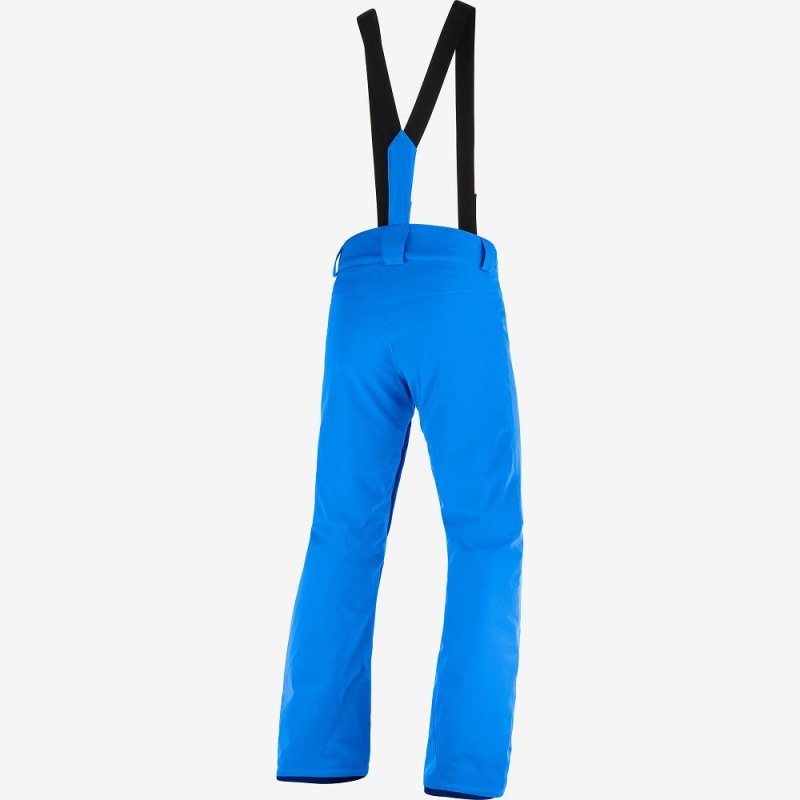 Men's Salomon Edge Pants Blue | SJHQ-27638