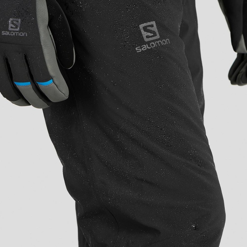 Men's Salomon Force Pants Black | WBJA-16982