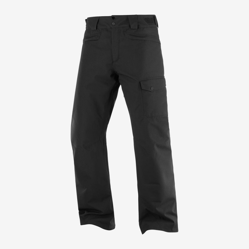 Men's Salomon Highasard M Pants Black | TMQE-72468