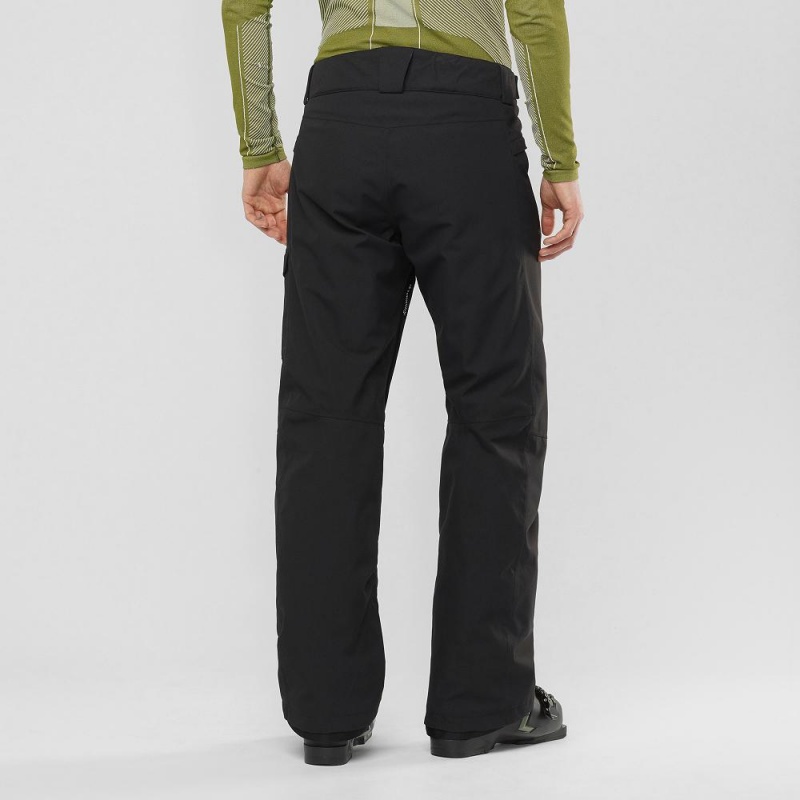 Men's Salomon Highasard M Pants Black | TMQE-72468