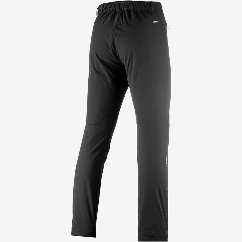 Men's Salomon Nova M Pants Black | VDUI-83560