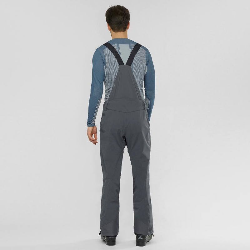 Men's Salomon Outlaw 3L Pants Gray | RTIH-45928