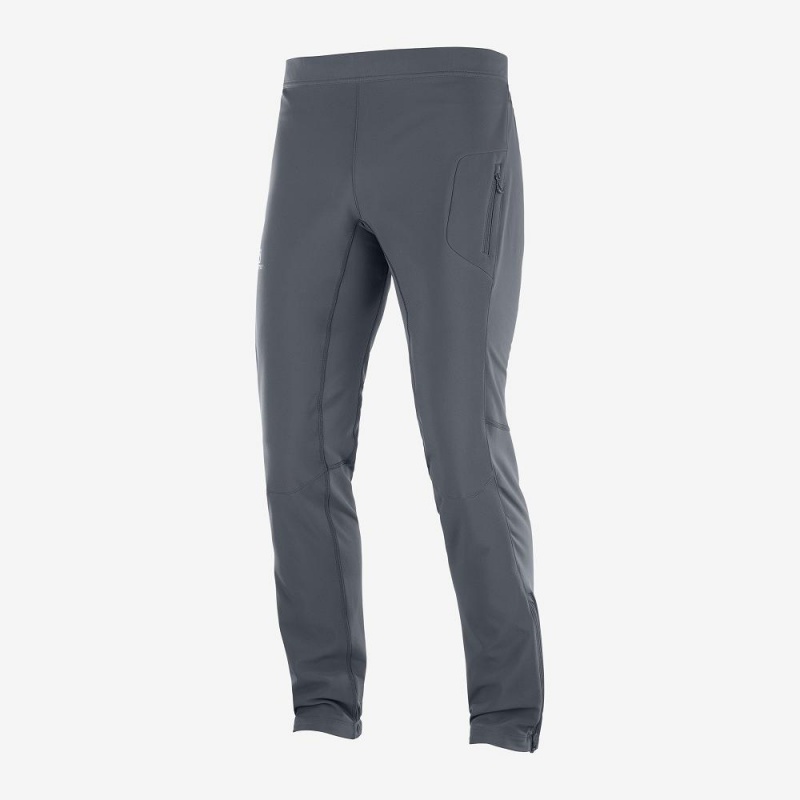 Men's Salomon Rs Warm Softshell M Pants Gray | RJBP-09582