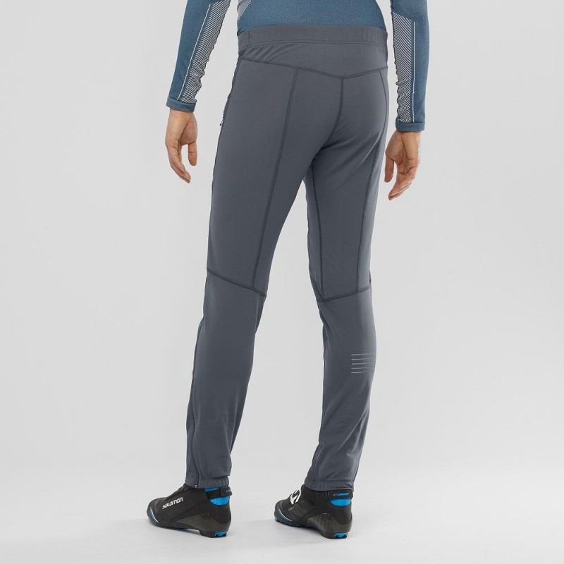 Men's Salomon Rs Warm Softshell M Pants Gray | RJBP-09582