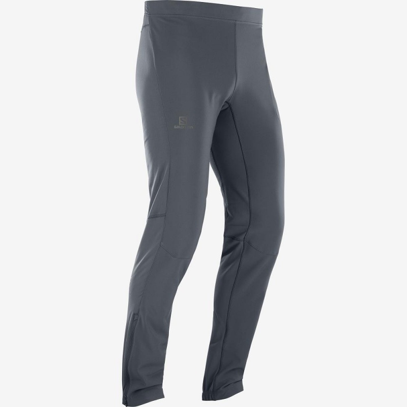 Men's Salomon Rs Warm Softshell M Pants Gray | RJBP-09582