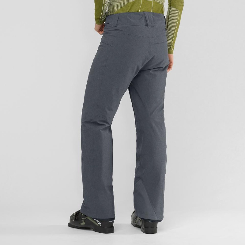 Men's Salomon Untracked M Pants Gray | BFSZ-14376