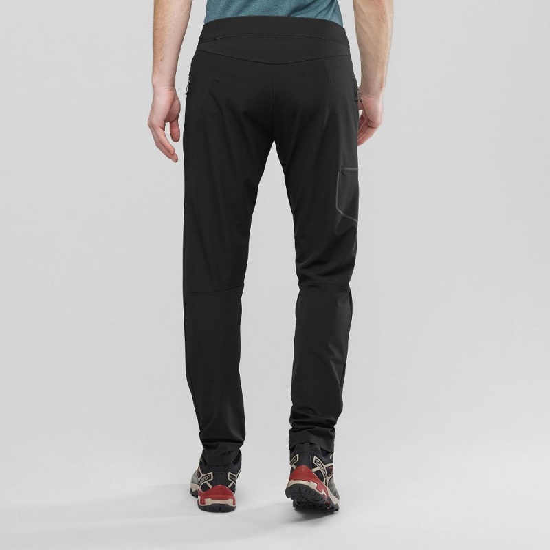 Men's Salomon Wayfarer As Tapered M Pants Black | WIDN-35082